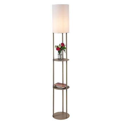 Rabalux - Gulvlampe med hylder 1xE27/40W/230V beige
