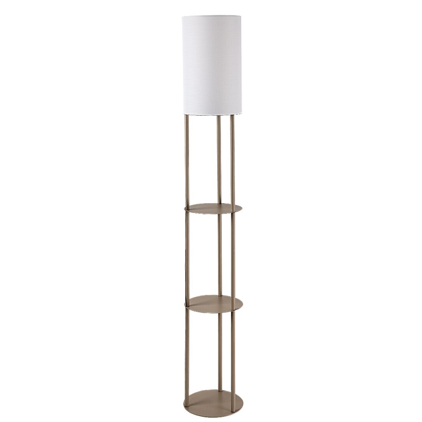 Rabalux - Gulvlampe med hylder 1xE27/40W/230V beige