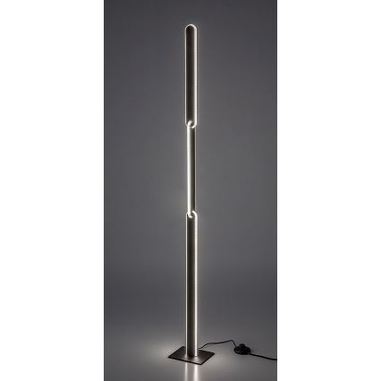 Rabalux - LED gulvlampe dæmpbar LED/33W/230V 3000/4000K sort