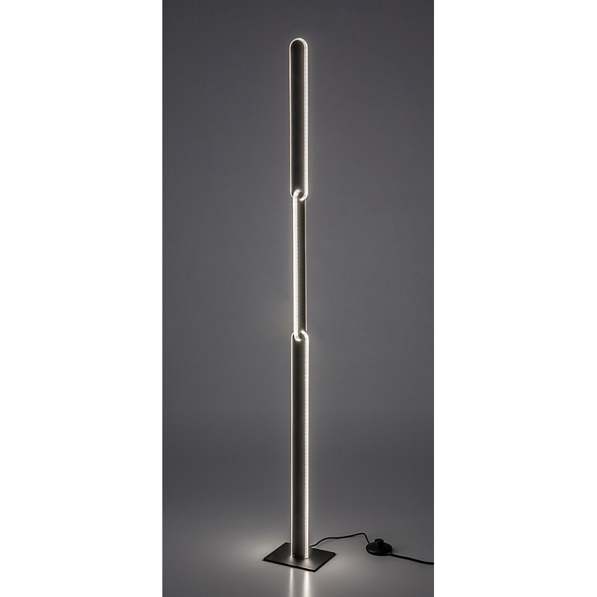 Rabalux - LED gulvlampe dæmpbar LED/33W/230V 3000/4000K sort