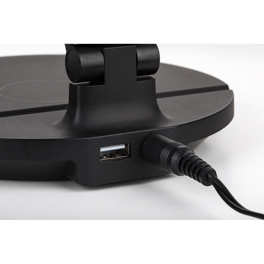 Rabalux - LED bordlampe m. touch-funktion dæmpbar med display LED/9W/230V 3000/4000/6500K
