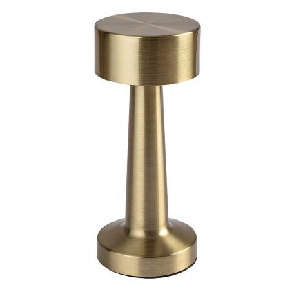 Rabalux - LED Genopladelig touch-funktion bordlampe LED/2,7W/5V 1200mAh 3000/4000/6000K guldfarvet