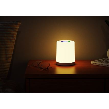 Rabalux - LED RGB Genopladelig bordlampe LED/0,8W/5V 1800mAh