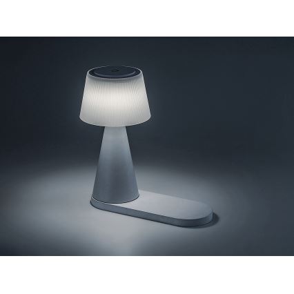 Rabalux - LED Bordlampe dæmpbar og genopladelig med trådløs opladning LED/5W/5V 3000/4000/5000K