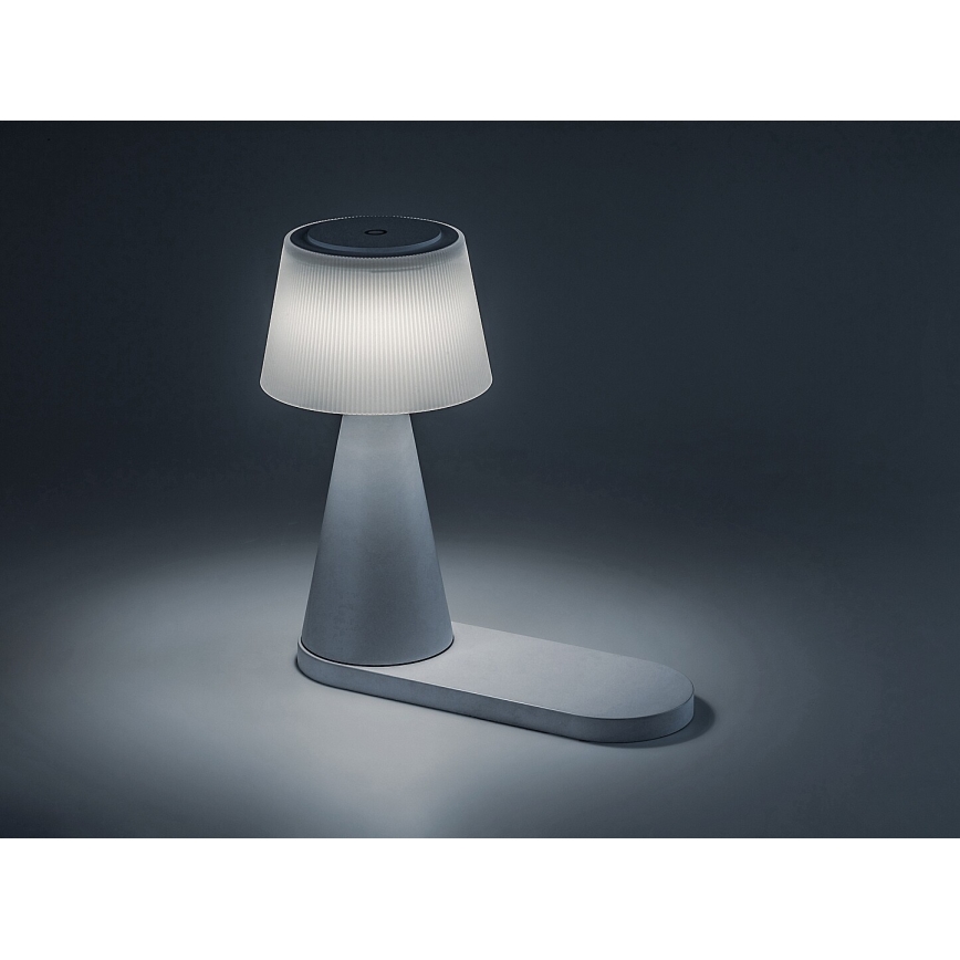 Rabalux - LED Bordlampe dæmpbar og genopladelig med trådløs opladning LED/5W/5V 3000/4000/5000K