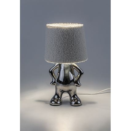 Rabalux - Bordlampe 1xE14/40W/230V skinnende krom