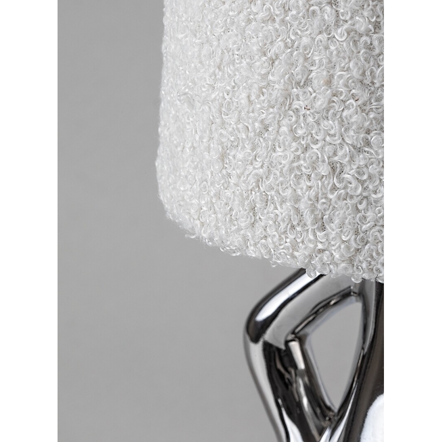 Rabalux - Bordlampe 1xE14/40W/230V skinnende krom