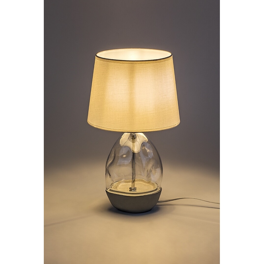 Rabalux - Bordlampe 1xE27/40W/230V hvid