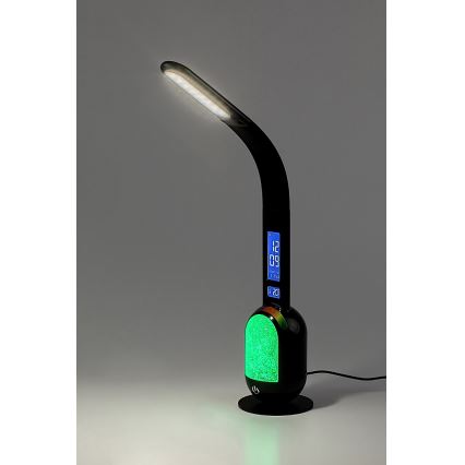Rabalux - LED bordlampe m. RGB-farver dæmpbar LED/5W/230V sort