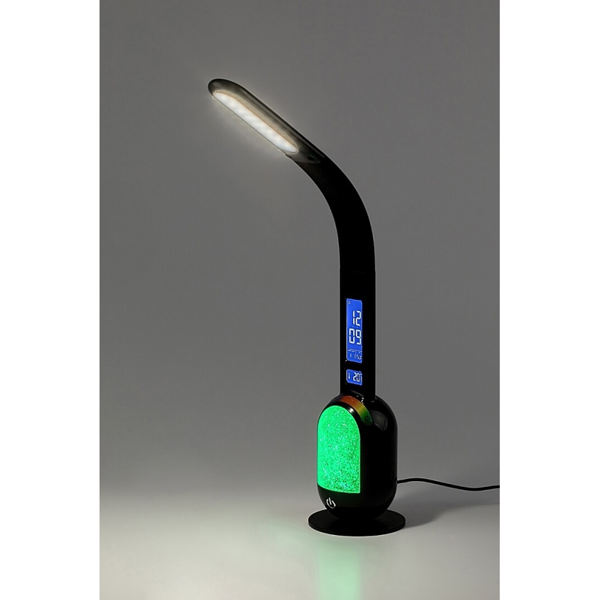 Rabalux - LED bordlampe m. RGB-farver dæmpbar LED/5W/230V sort