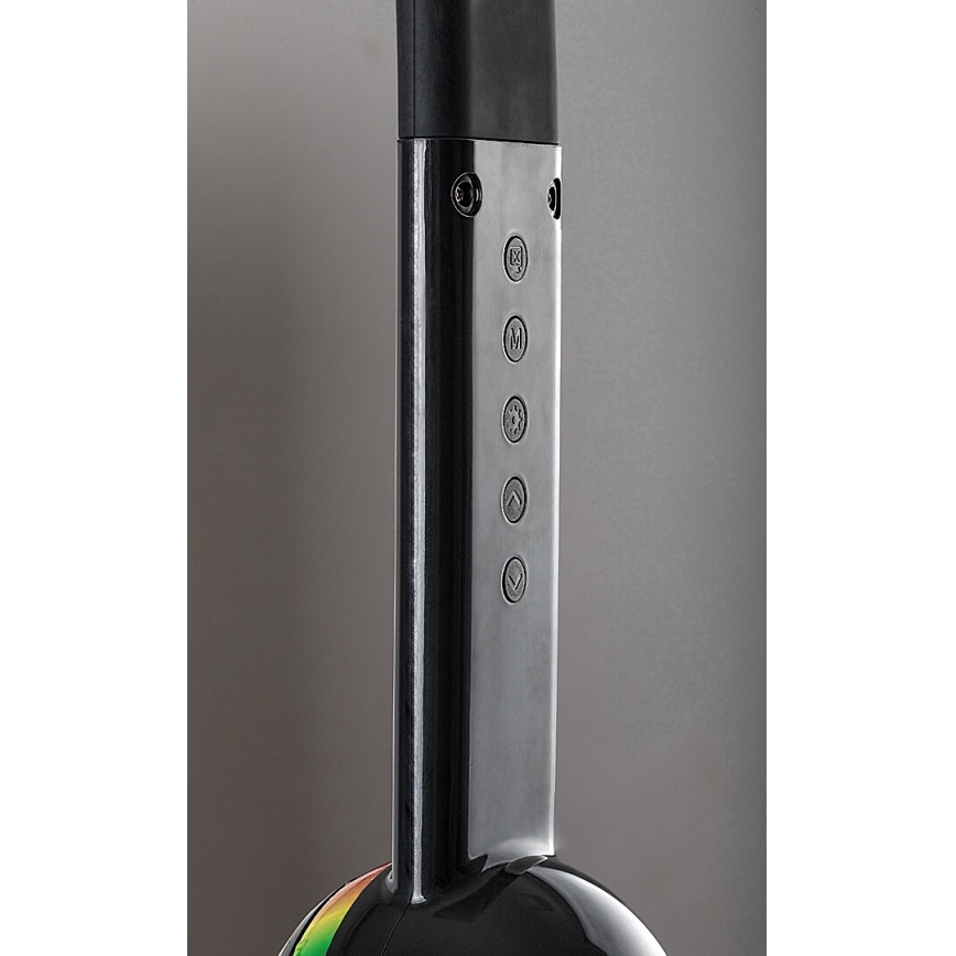 Rabalux - LED bordlampe m. RGB-farver dæmpbar LED/5W/230V sort