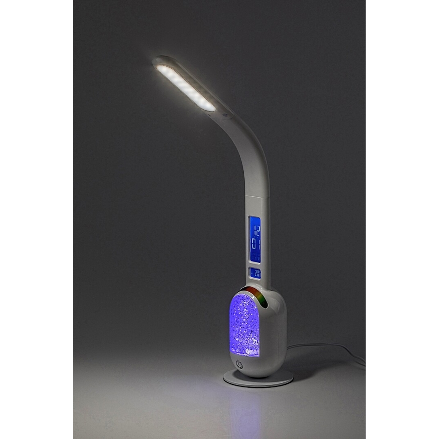 Rabalux - LED bordlampe m. RGB-farver dæmpbar LED/5W/230V hvid