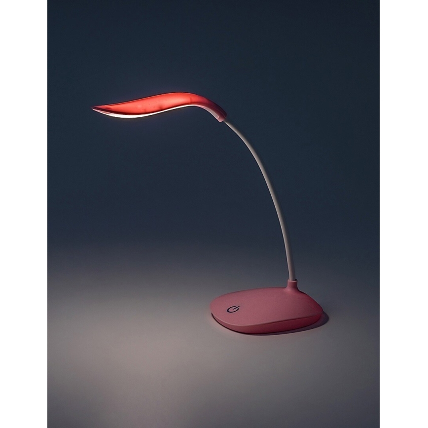 Rabalux - LED Dæmpbar flexible bordlampe LED/2W/5V lyserød