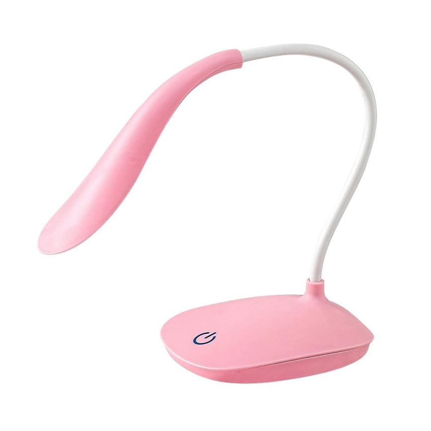 Rabalux - LED Dæmpbar flexible bordlampe LED/2W/5V lyserød
