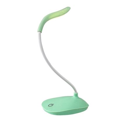 Rabalux - LED Dæmpbar flexible bordlampe LED/2W/5V grøn