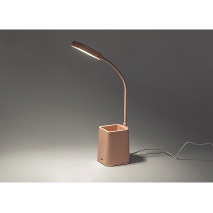 Rabalux - LED bordlampe dæmpbar LED/6W/230V 5000K lyserød