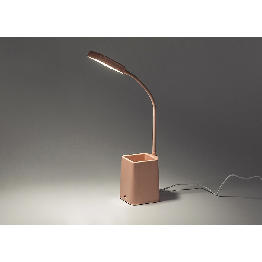 Rabalux - LED bordlampe dæmpbar LED/6W/230V 5000K lyserød