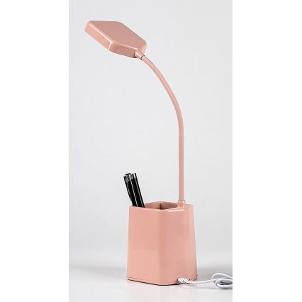 Rabalux - LED bordlampe dæmpbar LED/6W/230V 5000K lyserød