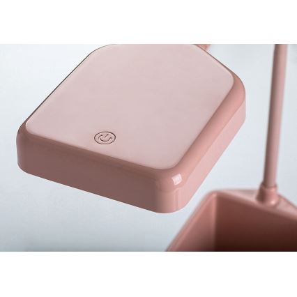 Rabalux - LED bordlampe dæmpbar LED/6W/230V 5000K lyserød