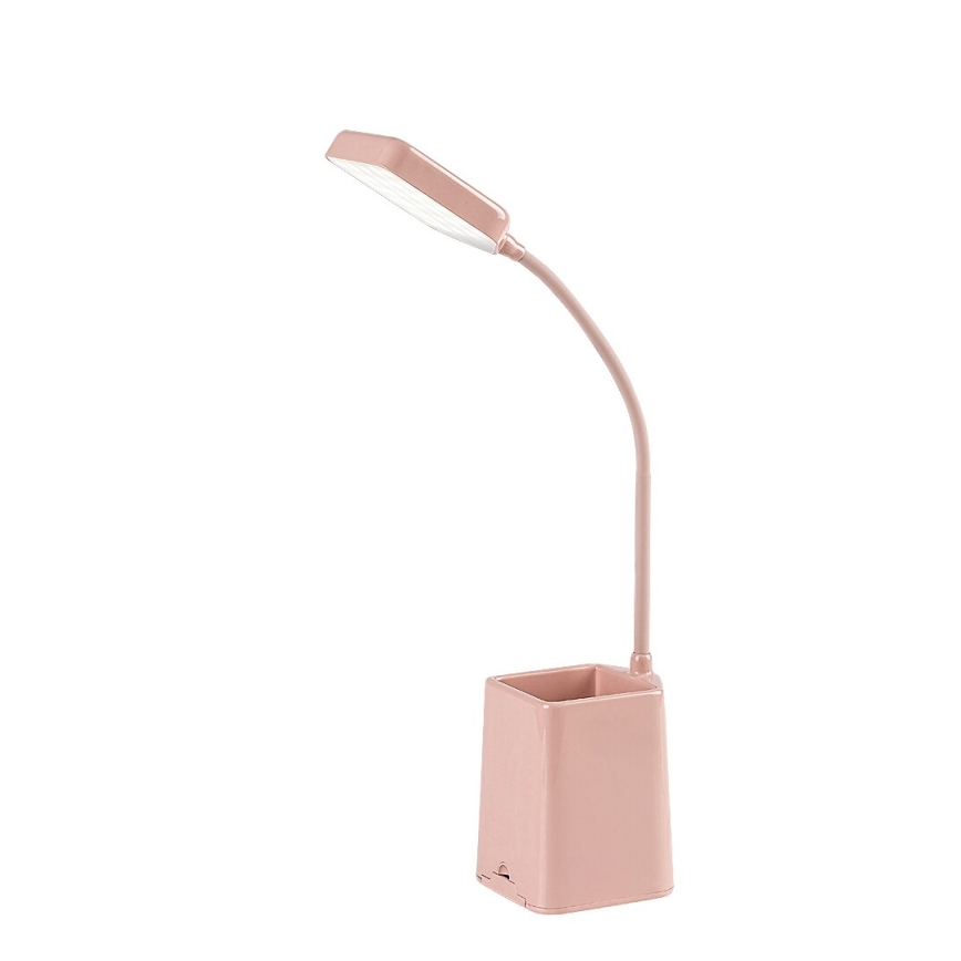 Rabalux - LED bordlampe dæmpbar LED/6W/230V 5000K lyserød