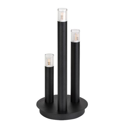 Rabalux - Bordlampe 3xG9/5W/230V sort