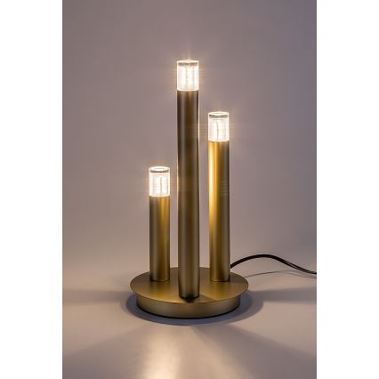 Rabalux - Bordlampe 3xG9/5W/230V guldfarvet