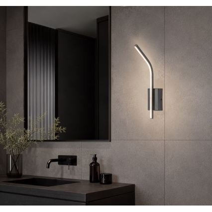 Rabalux - LED badeværelses væglampe LED/10W/230V 4000K IP44 antracit