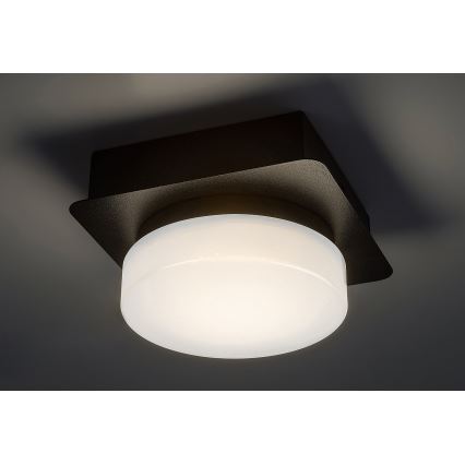 Rabalux - LED loftlampe til badeværelse LED/5W/230V IP44 4000K sort