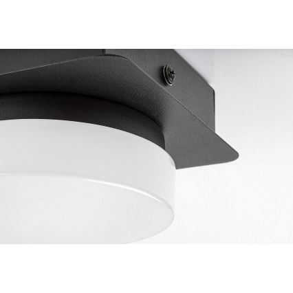 Rabalux - LED loftlampe til badeværelse LED/5W/230V IP44 4000K sort