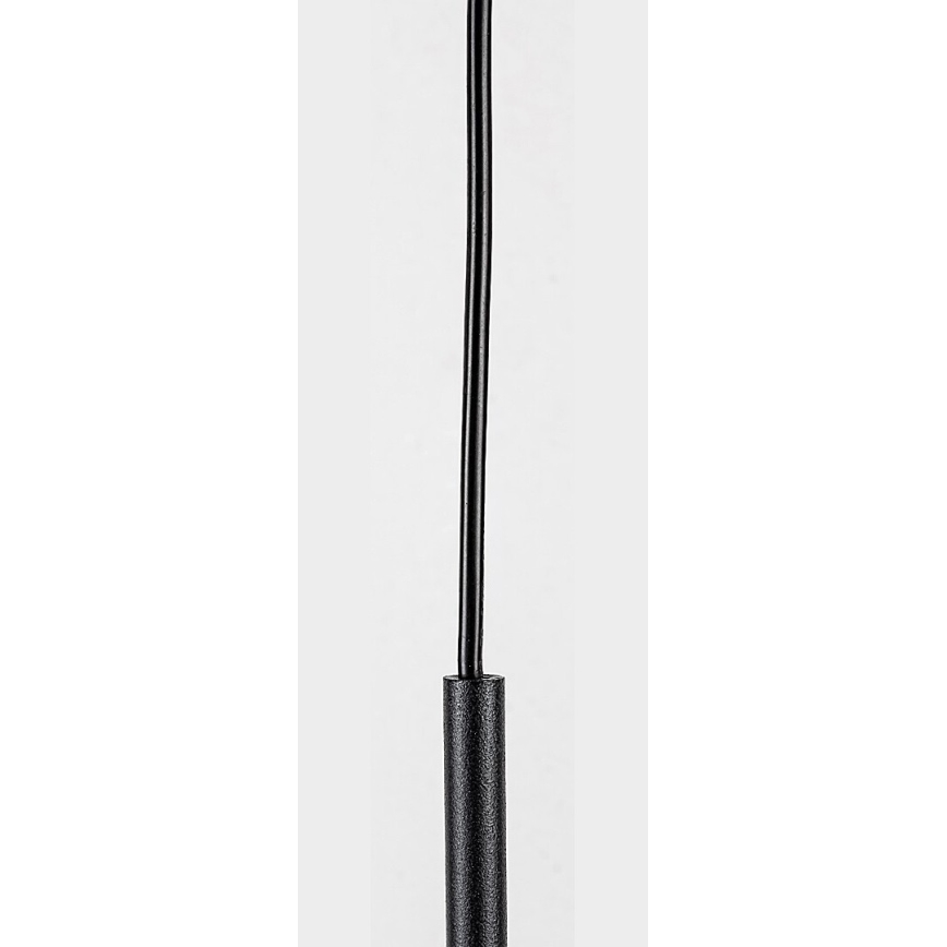 Rabalux 75006 - Pendel til badeværelse TIRINA 1xE27/15W/230V sort IP44