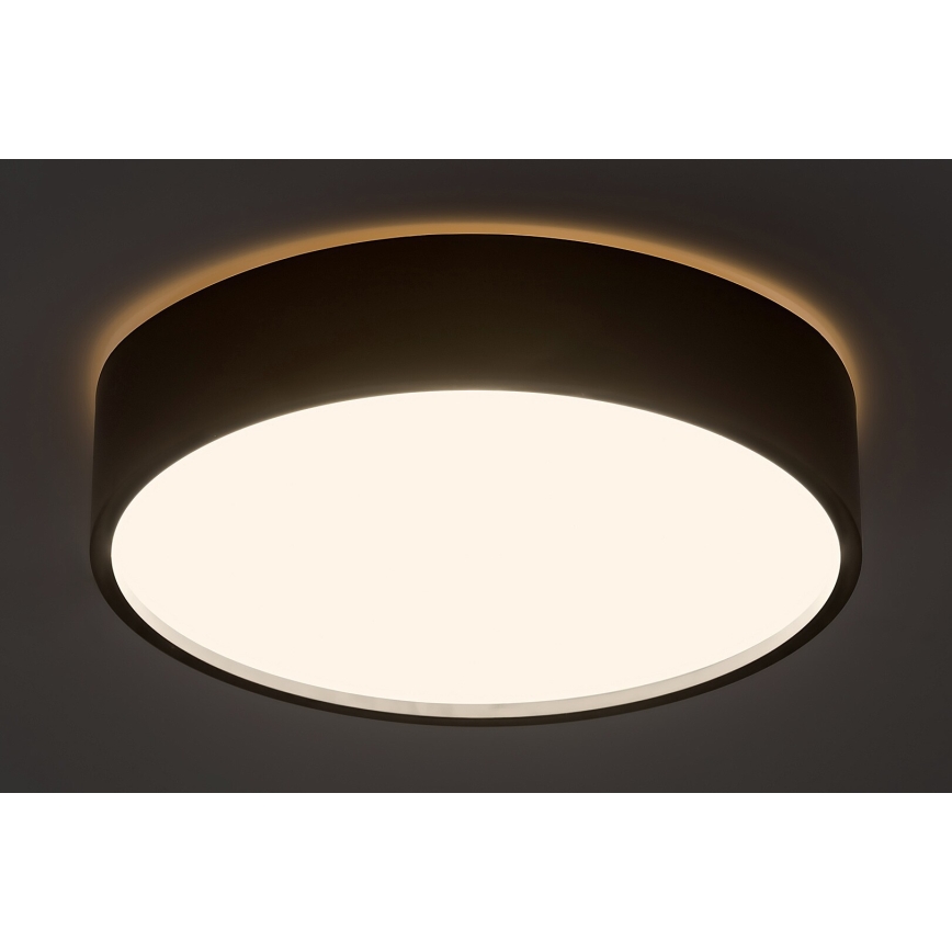 Rabalux - LED loftlampe LED/18W/230V IP44 4000K diameter 28 cm sort