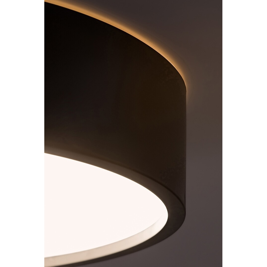 Rabalux - LED loftlampe LED/18W/230V IP44 4000K diameter 28 cm sort