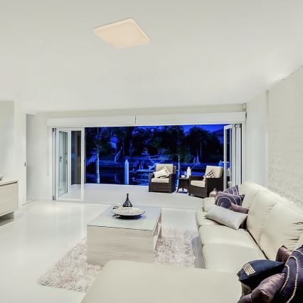 Rabalux - LED-loftlampe med sensor, 20 W, 230 V, 4000 K, 32 x 32 cm