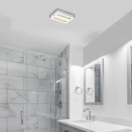 Rabalux - LED loftlampe til badeværelse LED/24W/230V 4000K IP44 23x30 cm