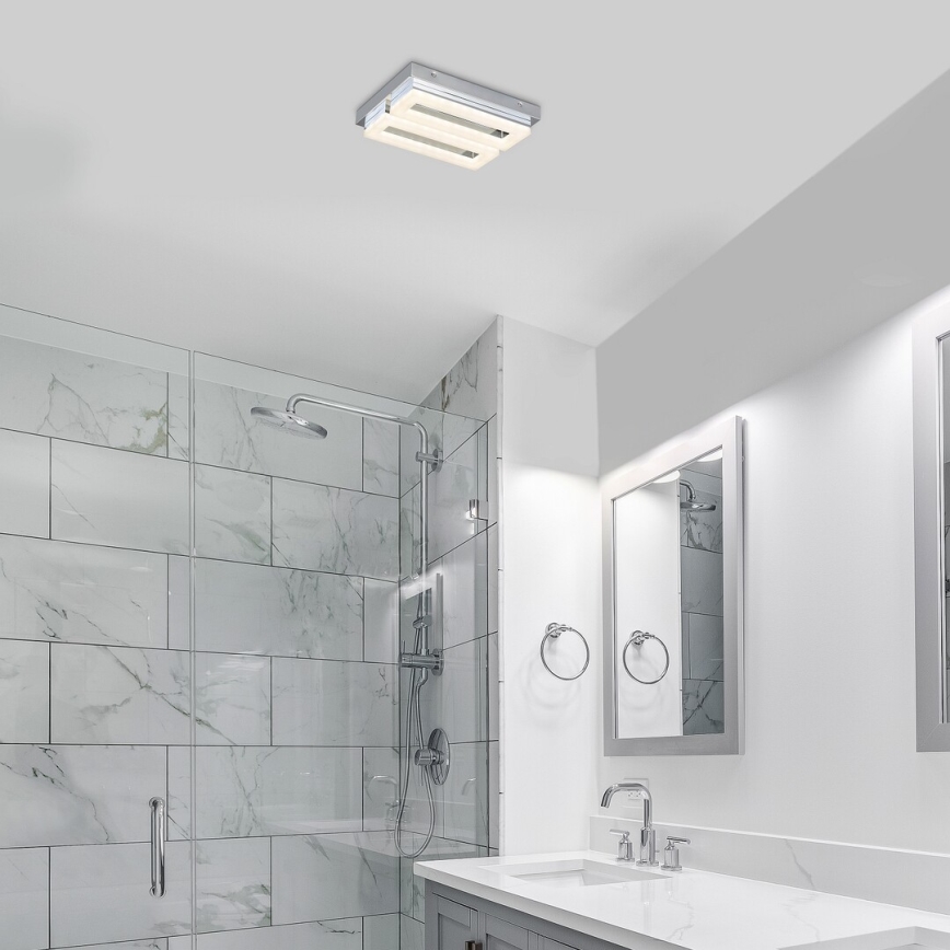 Rabalux - LED loftlampe til badeværelse LED/24W/230V 4000K IP44 23x30 cm