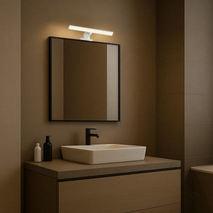 Rabalux - LED badeværelses-spejlbelysning LED/6W/230V IP44 30 cm blank krom