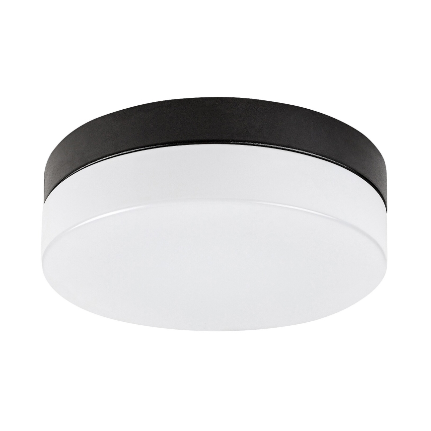 Rabalux - LED loftlampe til badeværelse LED/15W/230V IP44 4000K diameter 23 cm sort