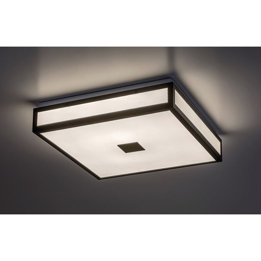 Rabalux - LED loftlampe til badeværelse LED/24W/230V IP44 4000K sort
