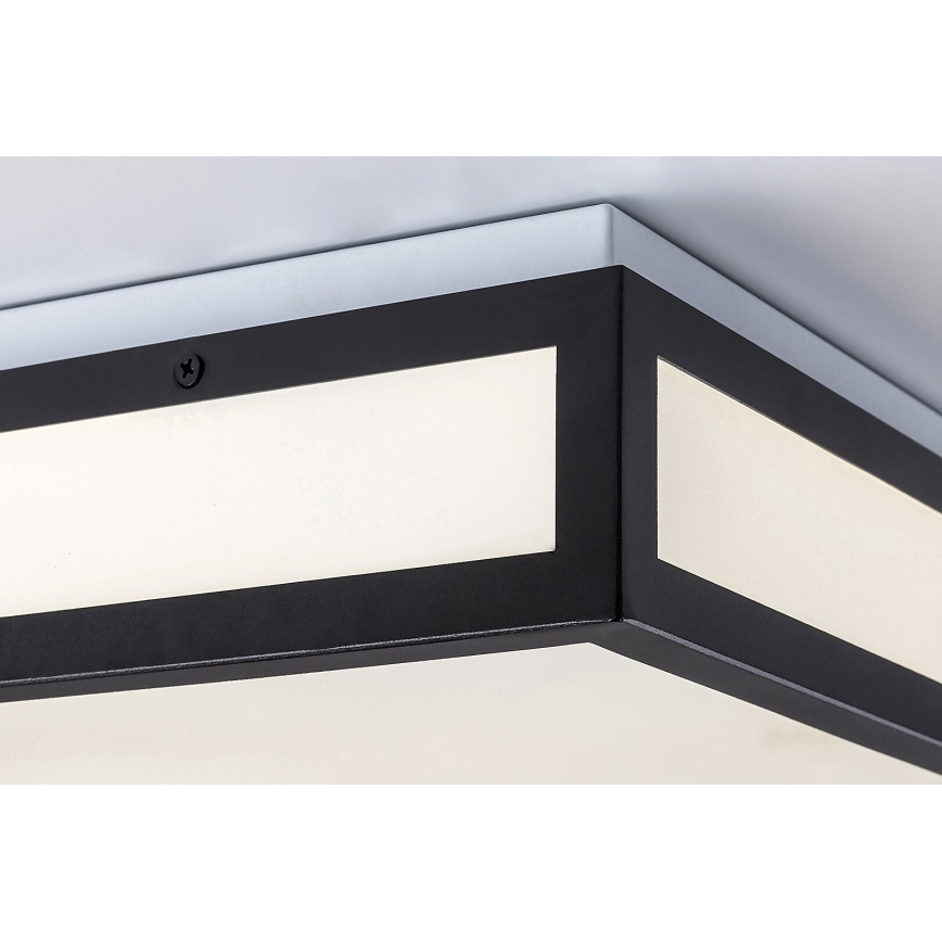 Rabalux - LED loftlampe til badeværelse LED/24W/230V IP44 4000K sort