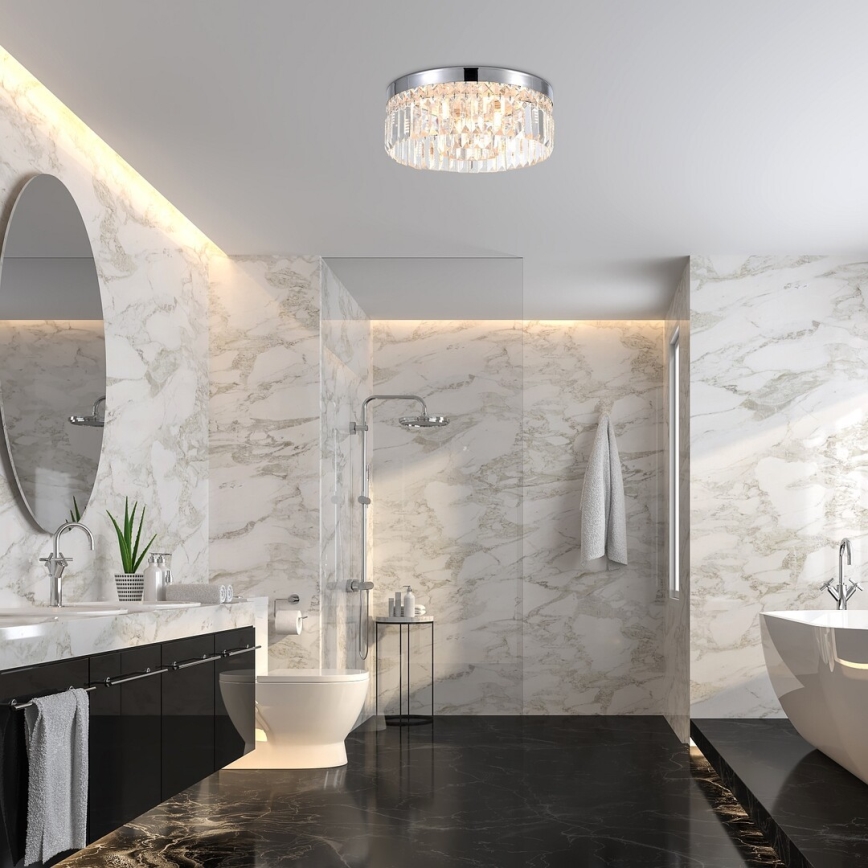 Rabalux - Badeværelsesloftlampe 6xG9/28W/230V IP44 Ø 35 cm