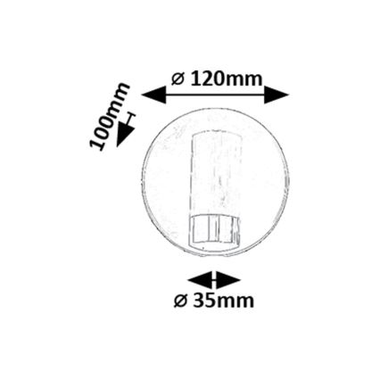 Rabalux - LED vægspot LED/3W/230V 4000K