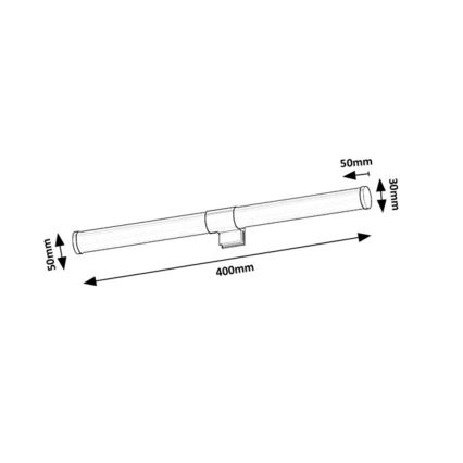 Rabalux - LED-spejlbelysning til badeværelset LED/6W/230V IP44 40 cm