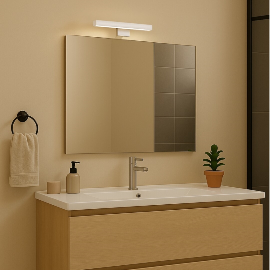 Rabalux - LED belysning til badeværelsesspejl LED/4W/230V IP44 20 cm blank krom