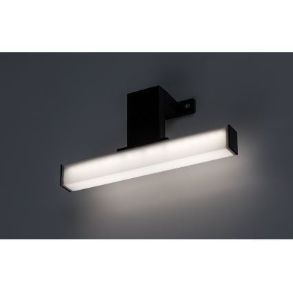 Rabalux - LED spejlbelysning til badeværelset LED/4W/230V IP44 20 cm sort
