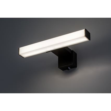 Rabalux - LED spejlbelysning til badeværelset LED/4W/230V IP44 20 cm sort