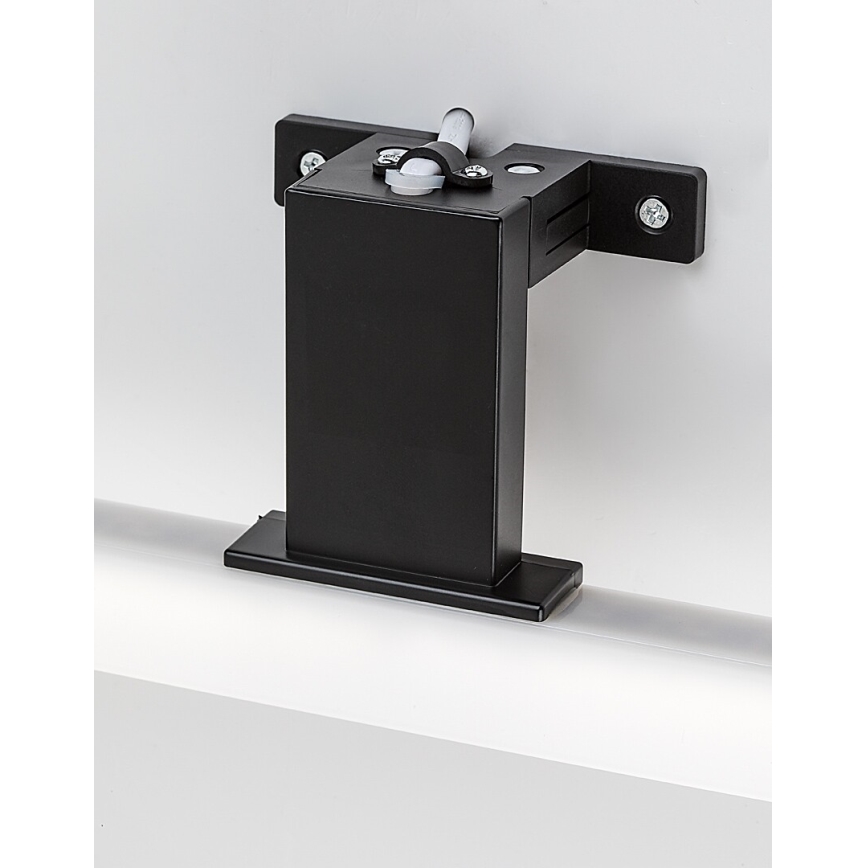 Rabalux - LED spejlbelysning til badeværelset LED/4W/230V IP44 20 cm sort