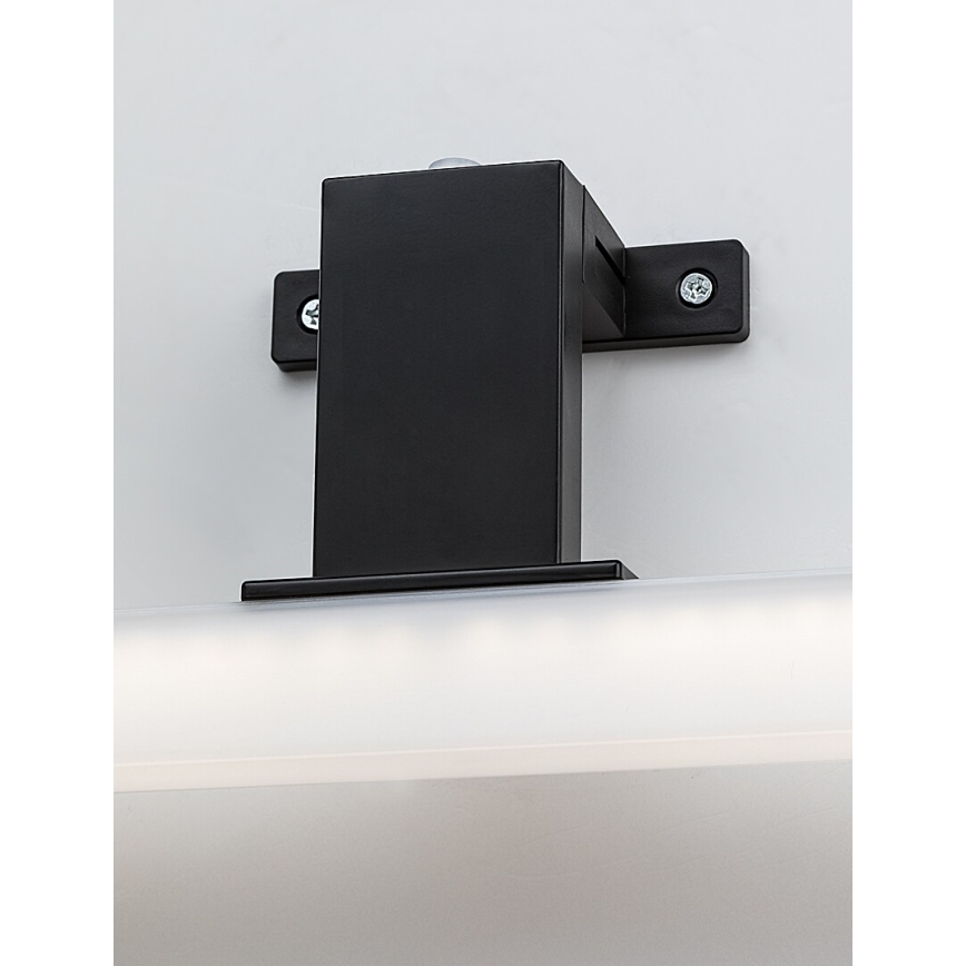 Rabalux - LED spejlbelysning til badeværelset LED/4W/230V IP44 20 cm sort