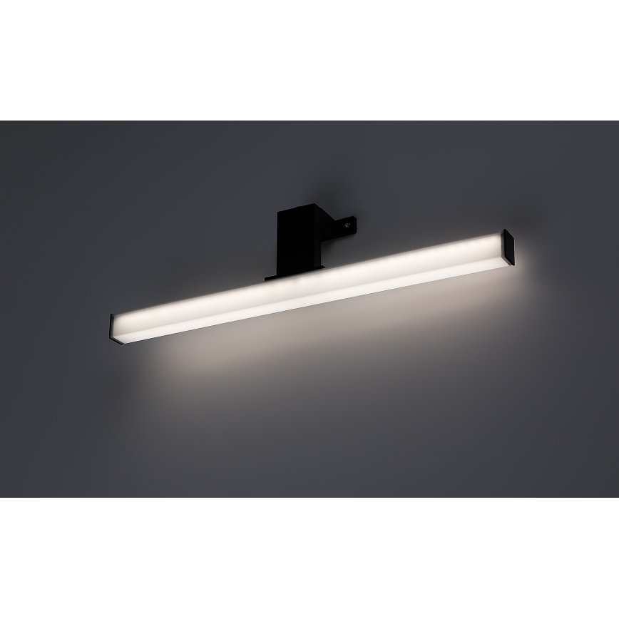 Rabalux - LED spejlbelysning til badeværelset LED/6W/230V IP44 40 cm sort