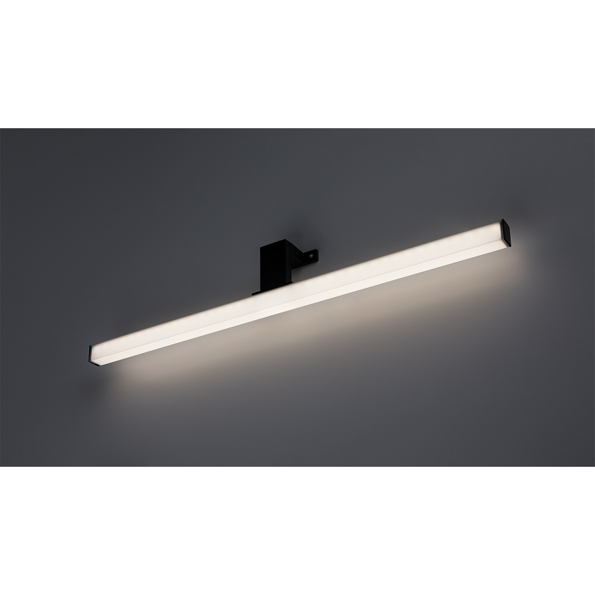 Rabalux - LED-spejlbelysning til badeværelset LED/9W/230V IP44 60 cm sort