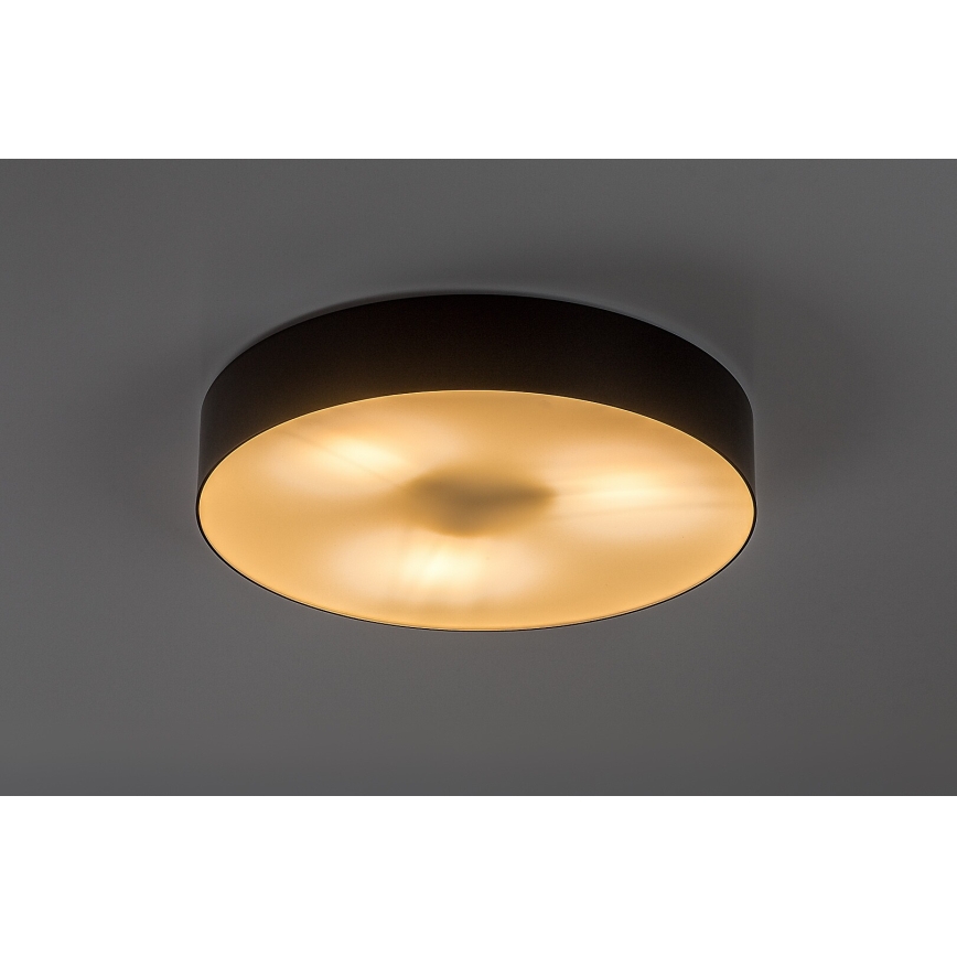 Rabalux - Udendørs loftlampe 3xE27/9W/230V Ø 39 cm IP43 sort